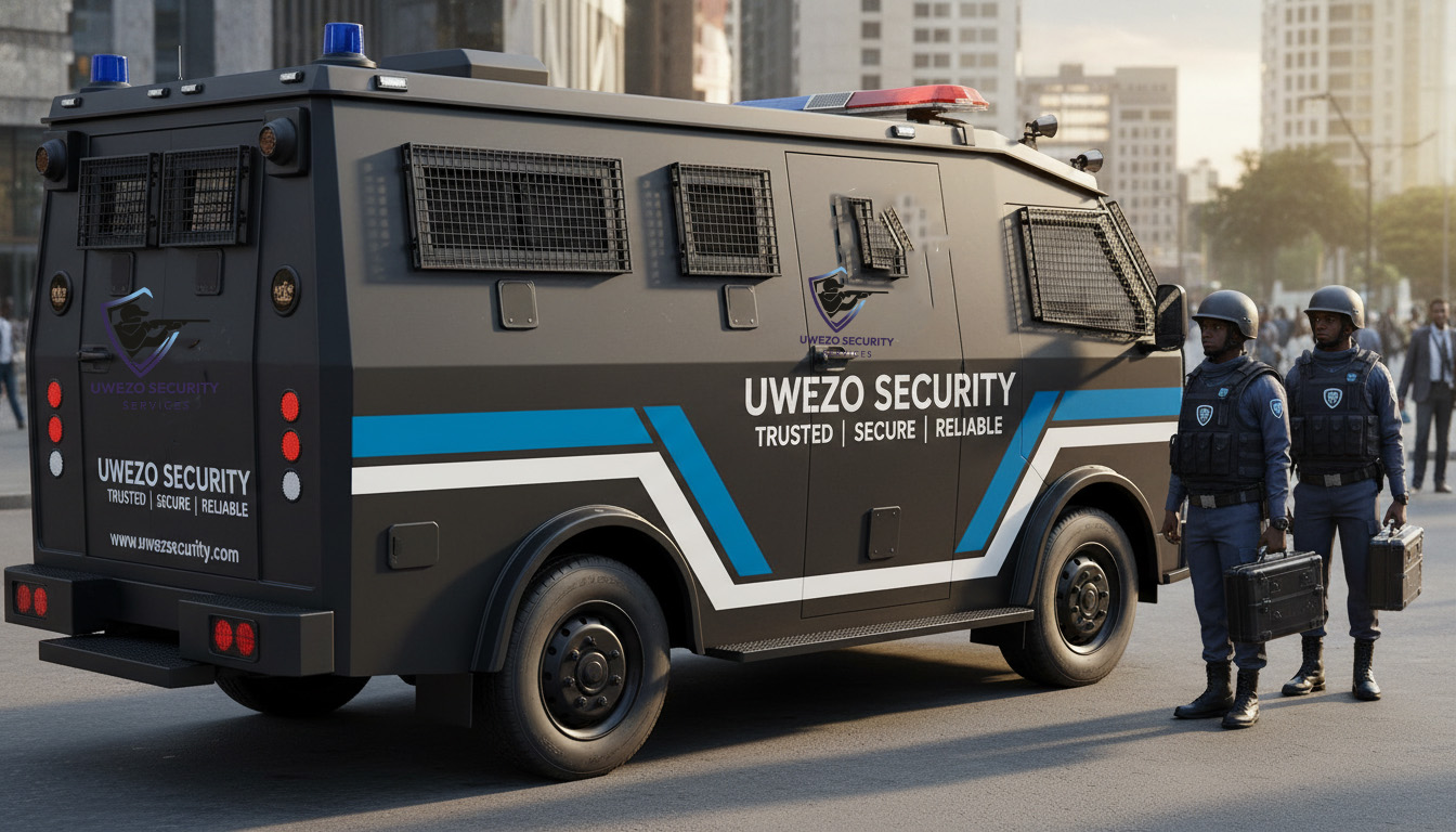 Uwezo Security CIT Armored Vehicle